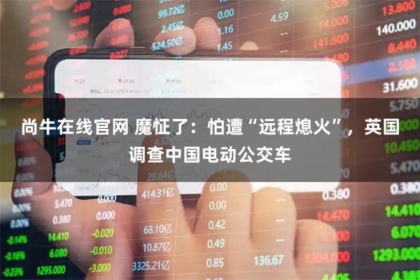 尚牛在线官网 魔怔了：怕遭“远程熄火”，英国调查中国电动公交车